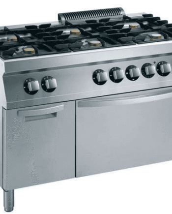 Industrikomfur   Blus Med Skab Og El Ovn Evo 700 Zanussi