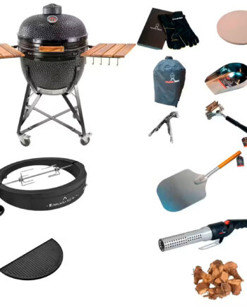 Kamado Sumo Maxi Deluxe Pakke  Sort