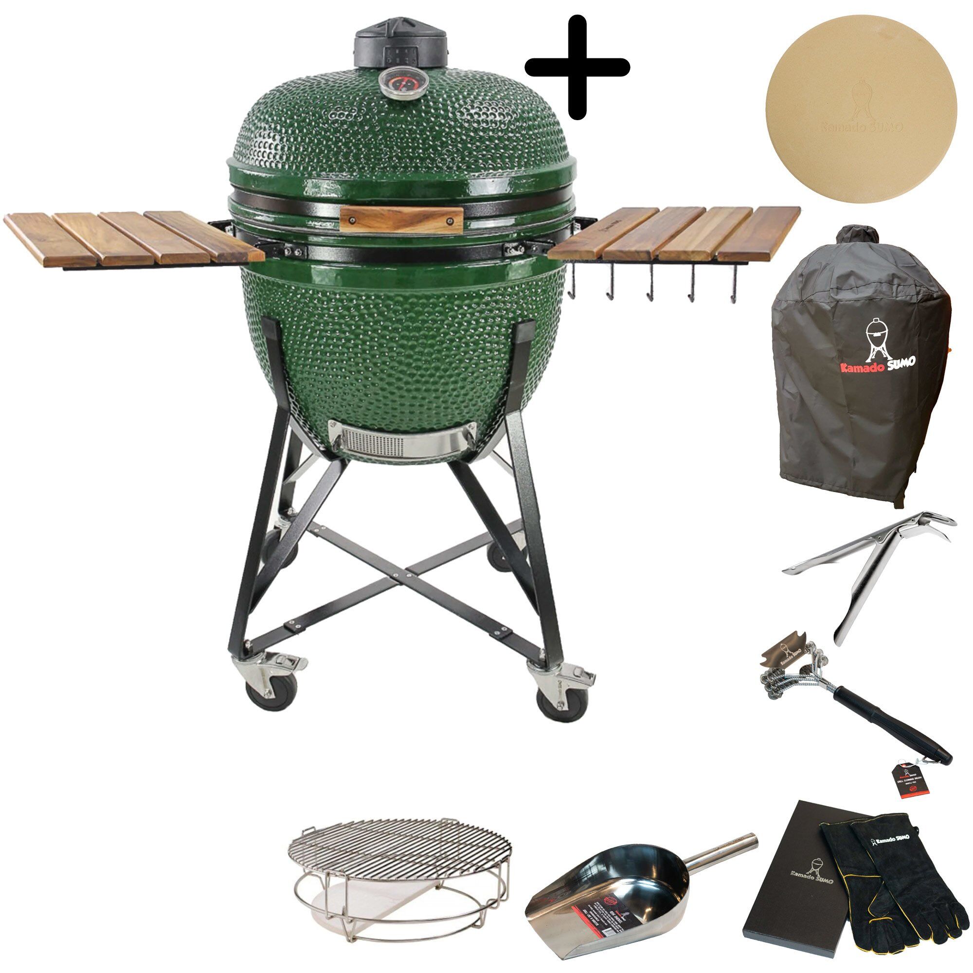 Maxi Kulgrill    Tilbehørspakke  Grøn
