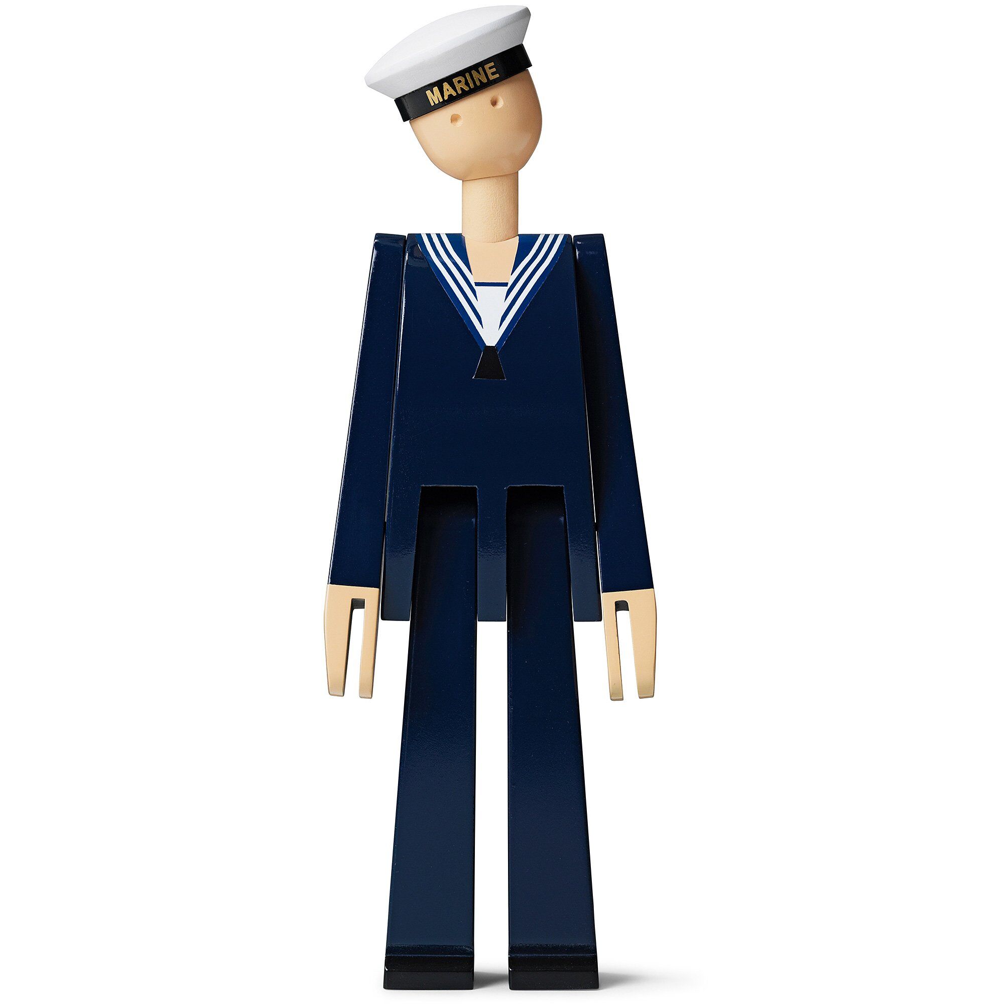 Marinesoldat Mørkeblå Hvid