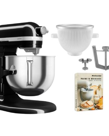 Artisan 5ksm70shxe Køkkenmaskine     Liter   5ksmicm Ice Cream Maker  Onyx Black