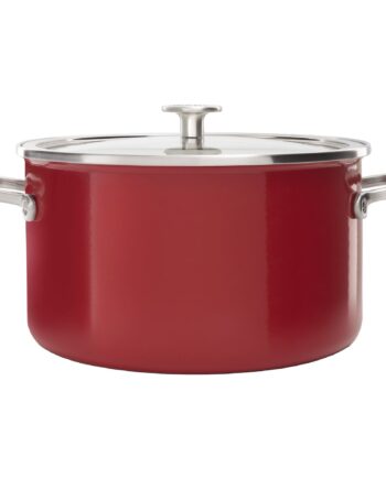 Cookware Collection Gryde   Låg 24 Cm  Rød