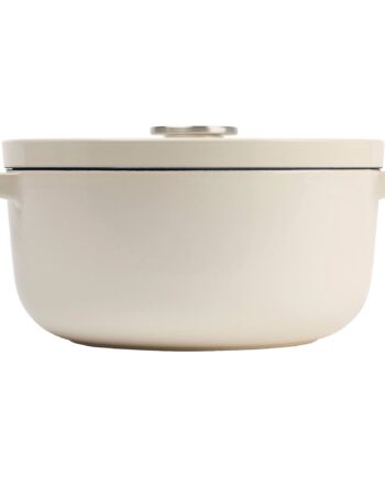 Støbejernsgryde 22 Cm     Liter  Almond Cream