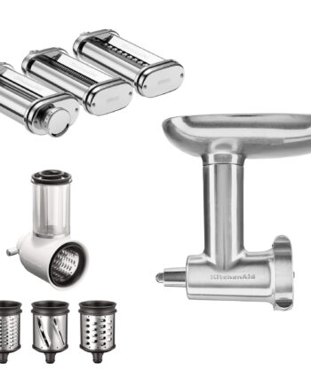 Kitchenaid Tilbehørspakke Til Køkkenmaskine  Kødkværn  Grøntsagsskærer Og Pastatilbehør