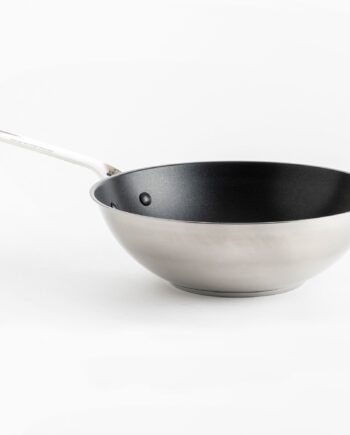 Wok 28 Cm  Rustfrit Stål