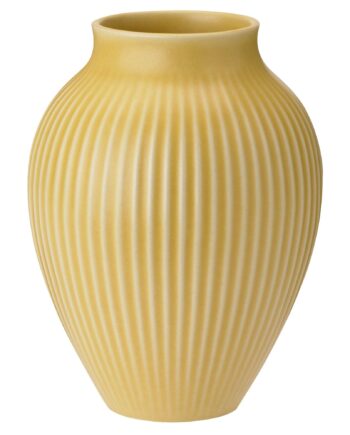Knabstrup Vase 27 Cm  Gul