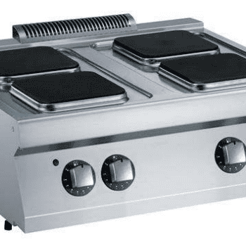 Kogebord   Firkantede Plader Evo 700 Elektrisk Zanussi