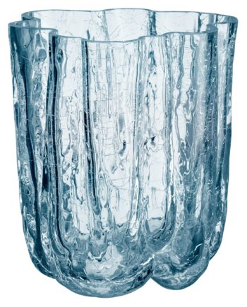 Kosta Boda Crackle Vase 12   Cm  Cirkulær