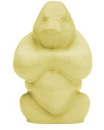 Kosta Boda Gabba Gabba Hey Glaslampe 12 Cm  Gul