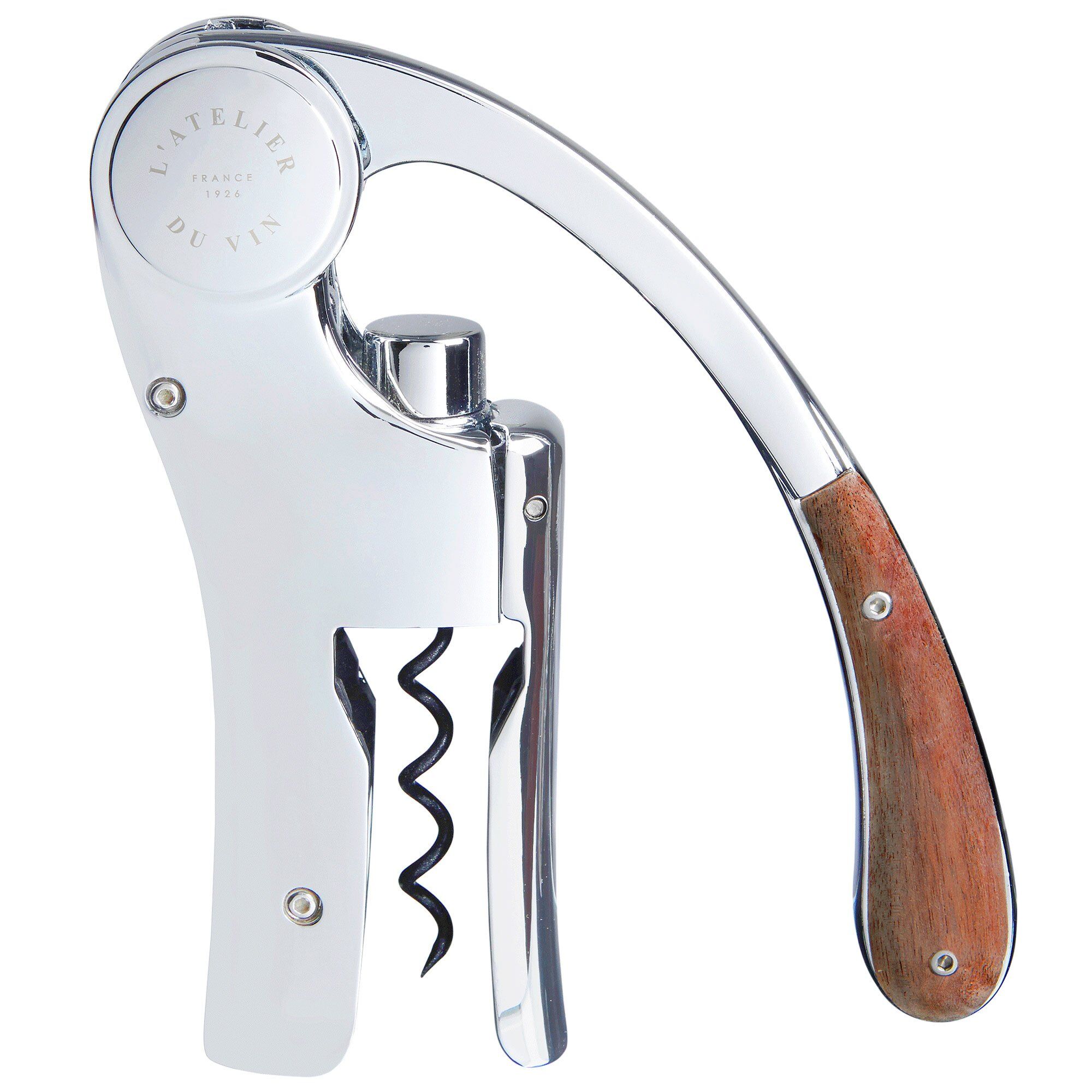 Oeno Motion Wood   Chrome Proptrækker