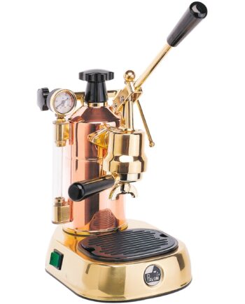 Professional Espressomaskin     Liter Kobber  Guld Detaljer Lplprg01eu