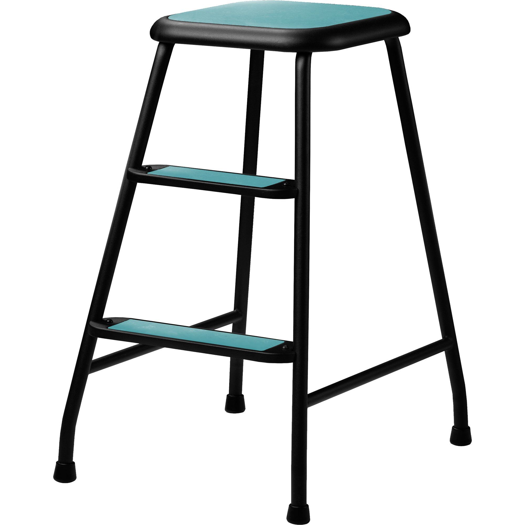 Lindqvist-skamlen  Matsort Pulverlak Aqua