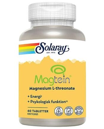 Magtein Magnesium  -threonate 60 Tabletter Solaray