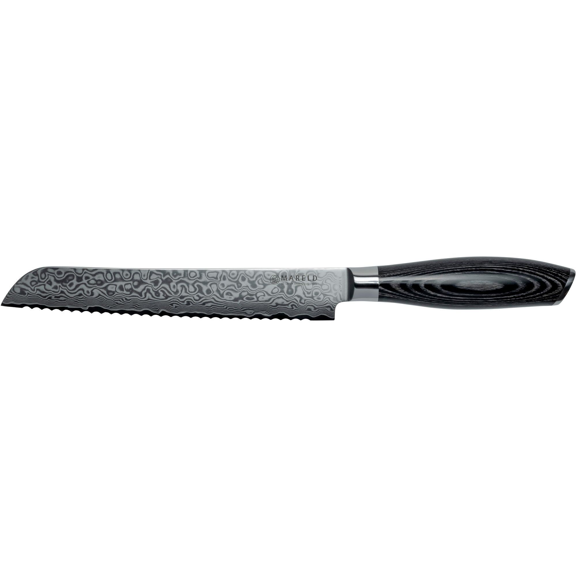 Akio Brødkniv 20 Cm Sort
