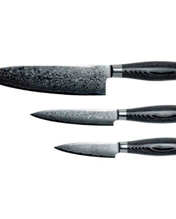 Akio Knivsæt    Knive  Sort