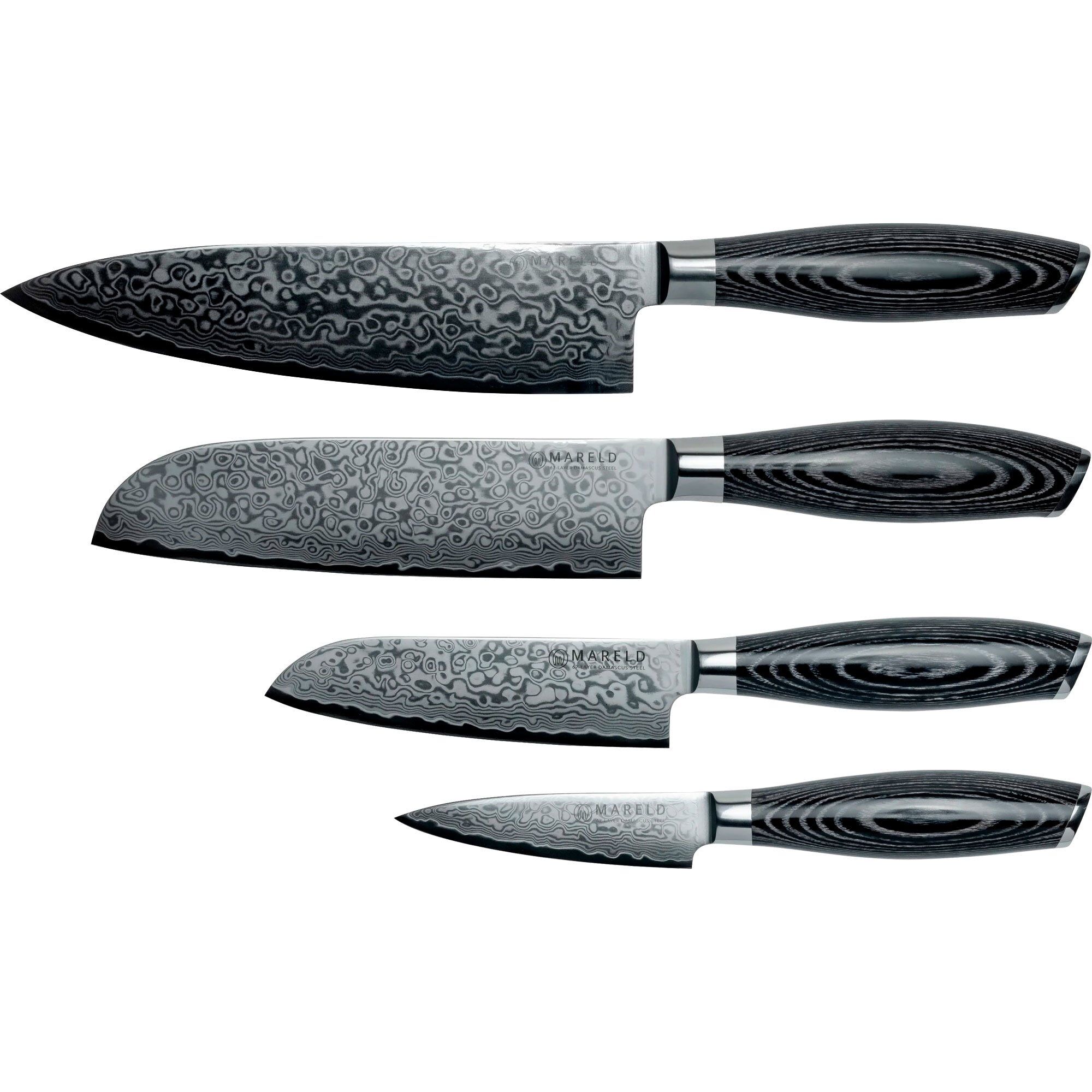 Akio Knivsæt Knive Sort