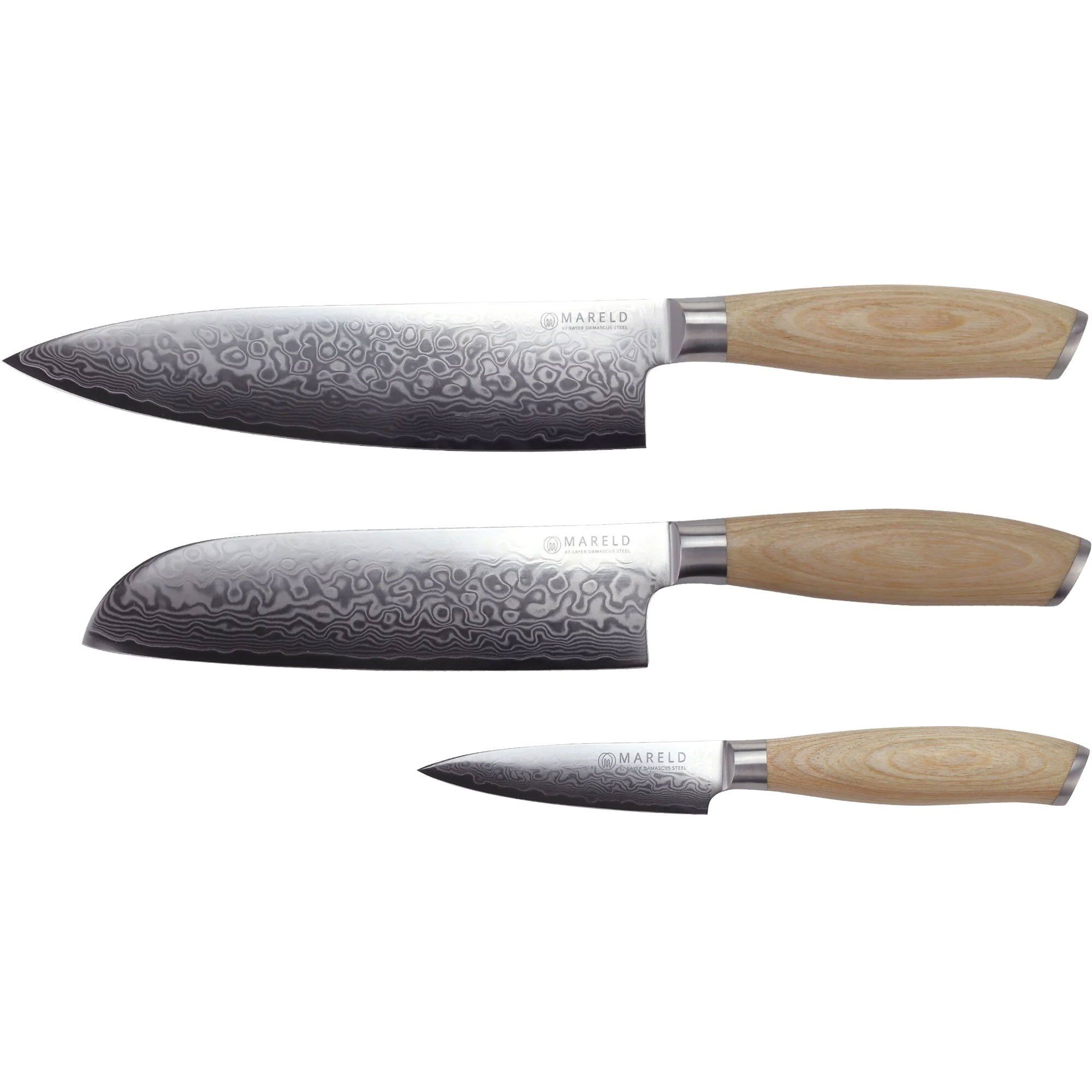 Akio Santoku Knivsæt    Knive