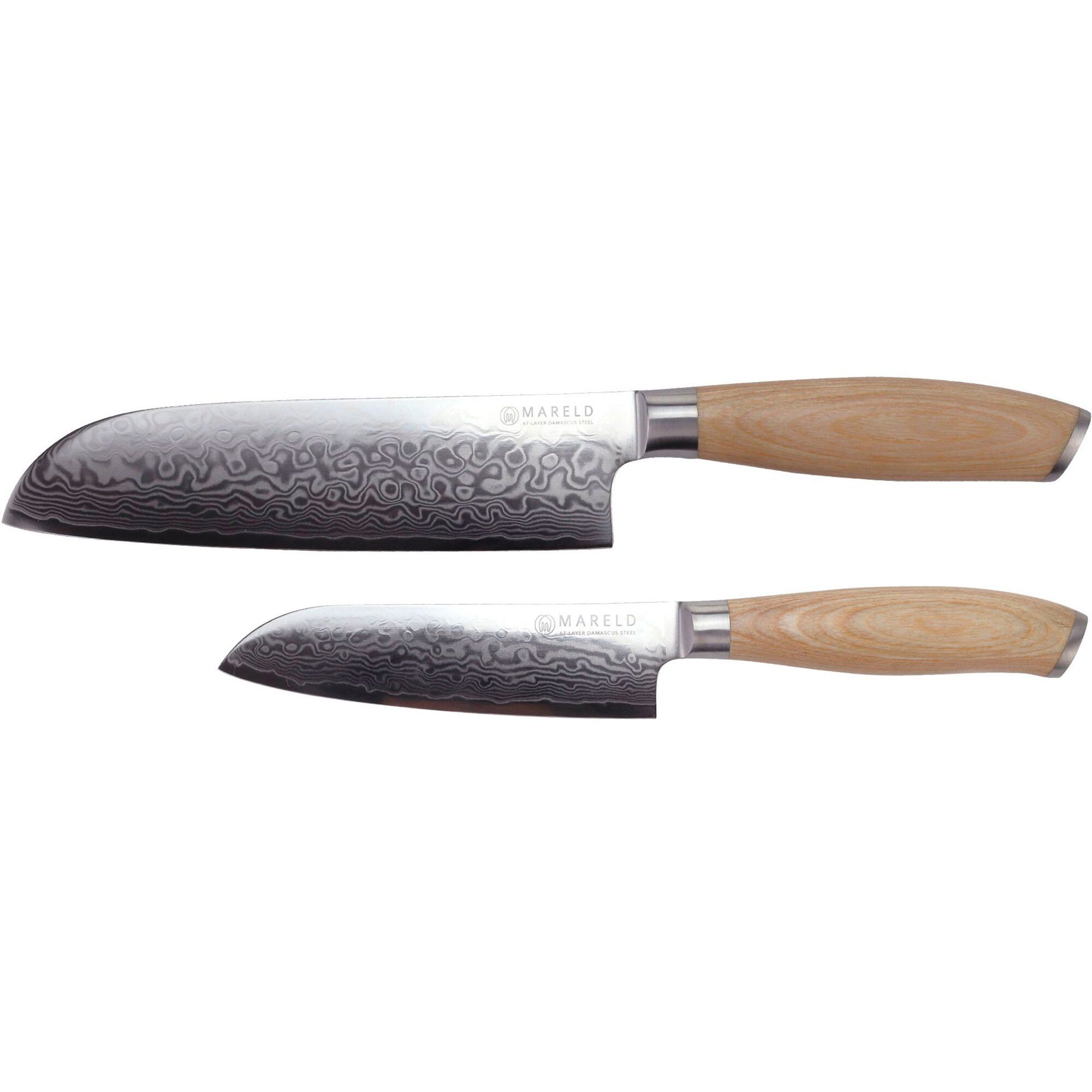 Akio Santoku-sæt Dele 13 18 Cm
