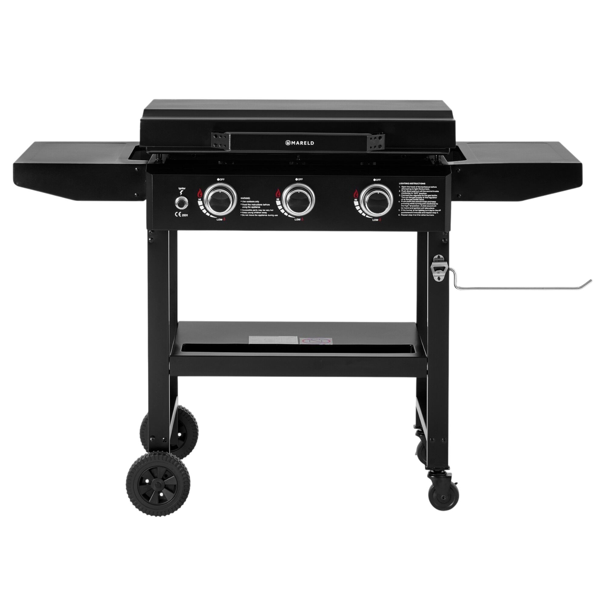 Mareld Stegebord   Brændere  70 Cm