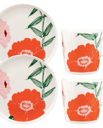 Marimekko Puutarhakutsut Morgenmadssæt    Dele