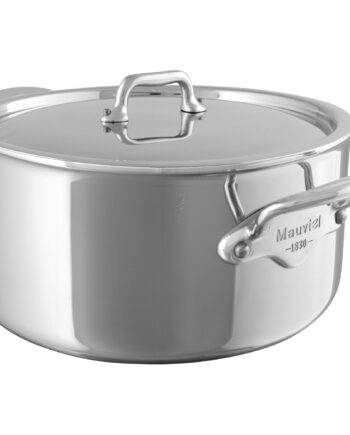 Cook Style Gryde   Stål Med Låg      Liter