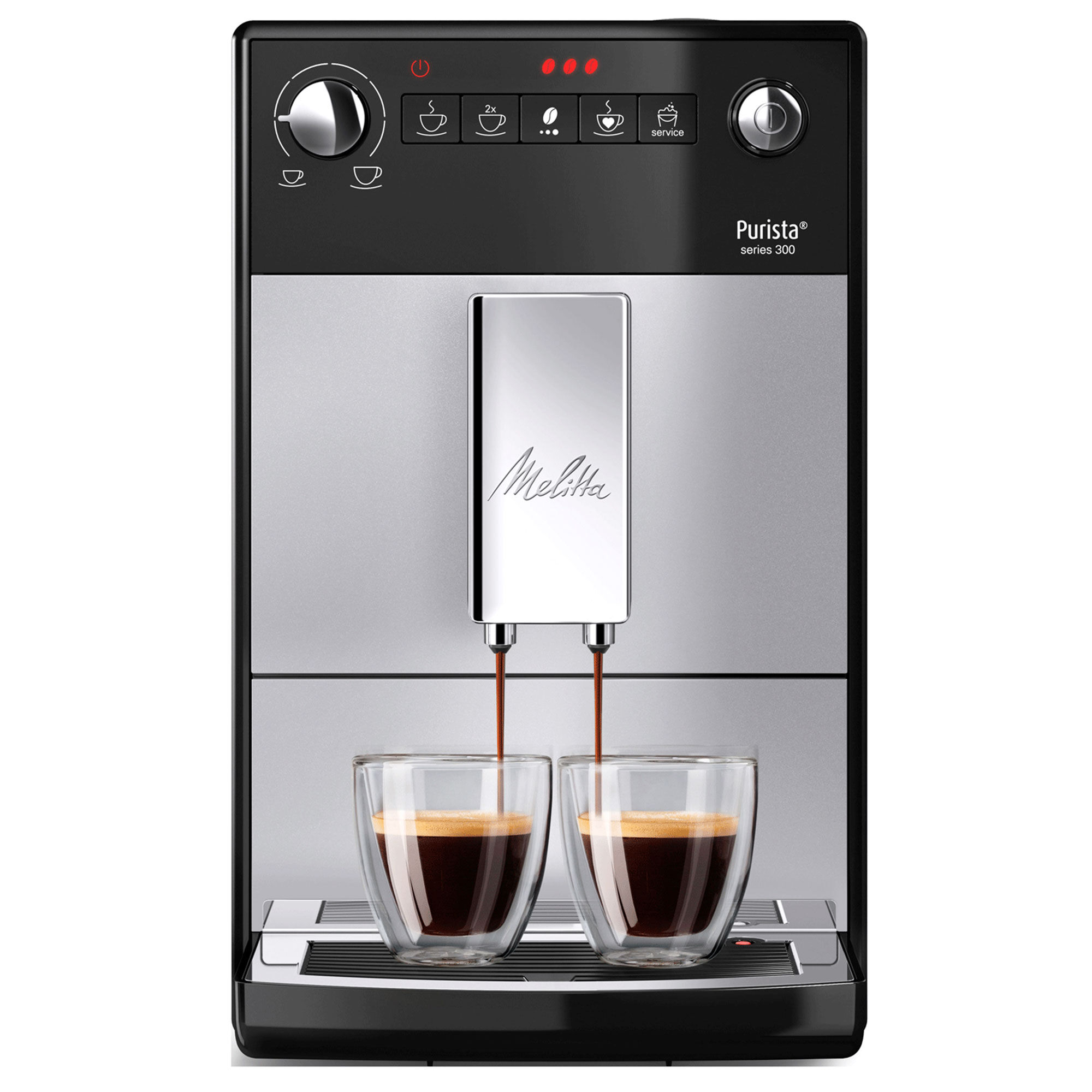 Melitta Purista Helautomatisk Kaffemaskine  Sølv