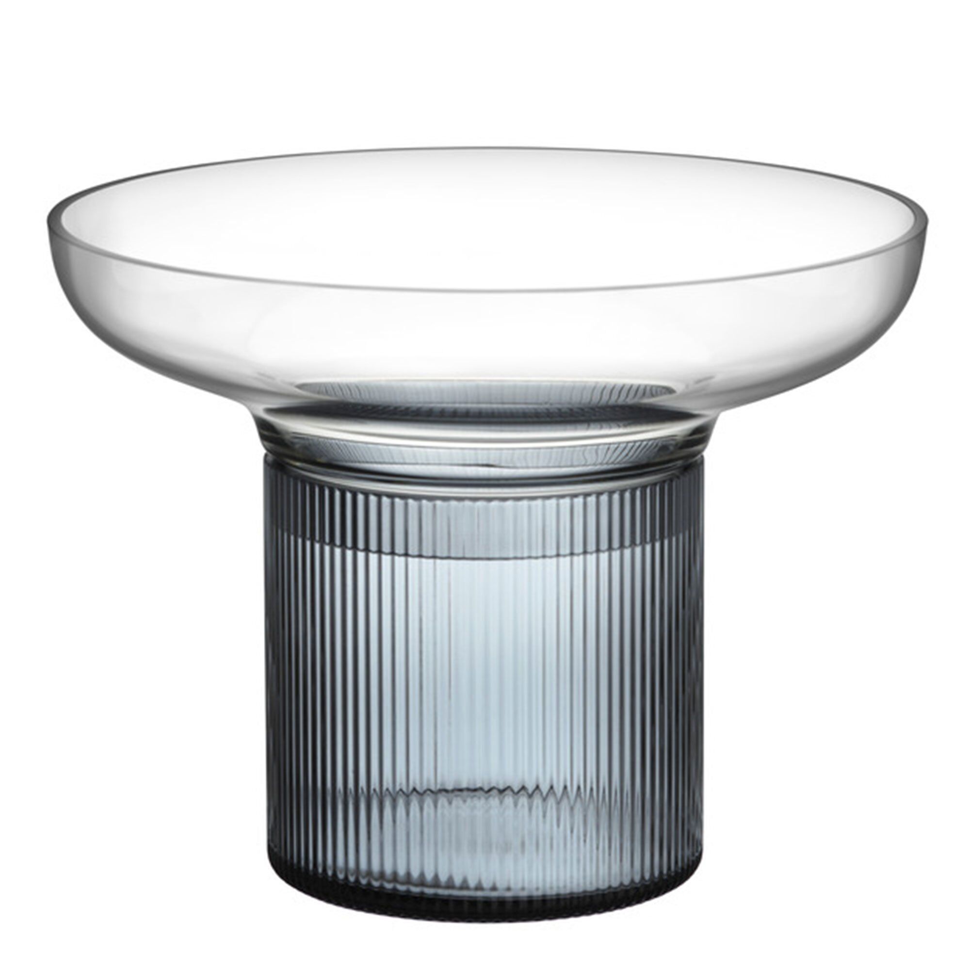 Orrefors Ensemble Vase 15 Cm Blue Grey