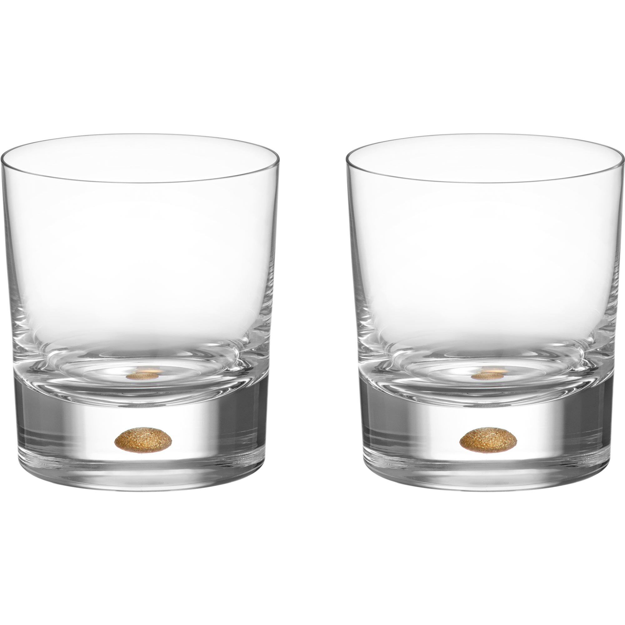 Intermezzo Double Old Fashioned Drinksglas 25 Cl  Guld