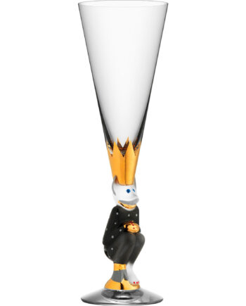 Nobel The Sparkling Devil Champagneglas 19cl  Mørkegrå