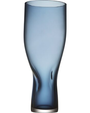 Squeeze Vase 34 Cm  Blå