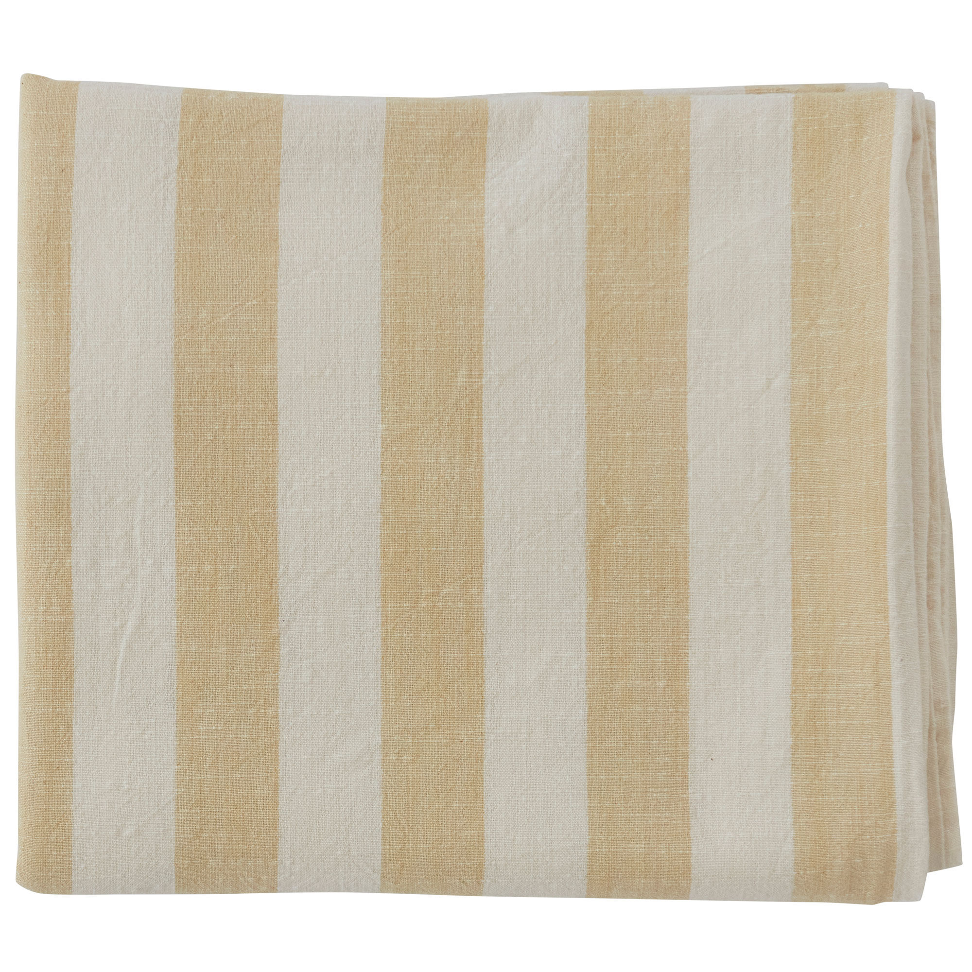 Oyoy Living Design Stribet Dug 260x140 Cm  Vanilla