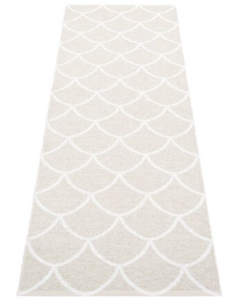 Gulvtæppe Kotte  70   225 Cm  Fossil Grey White