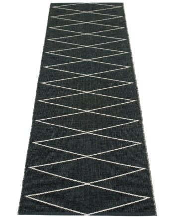 Gulvtæppe Max  70   240 Cm  Black Vanilla