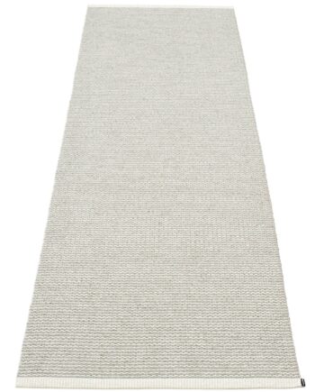 Gulvtæppe Mono  70   200 Cm  Fossil Grey White Grey