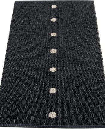 Gulvtæppe Peg  70   140 Cm  Black Linen