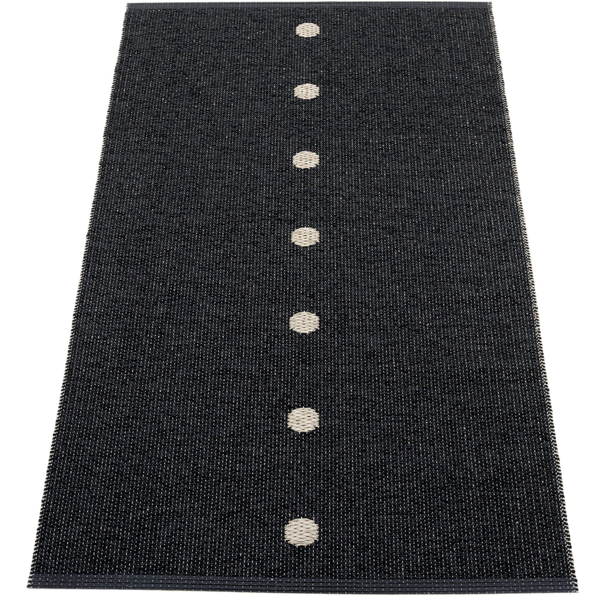Gulvtæppe Peg  70   140 Cm  Black Linen