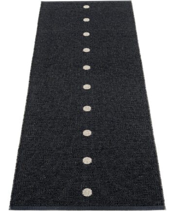Gulvtæppe Peg  70   200 Cm  Black Linen
