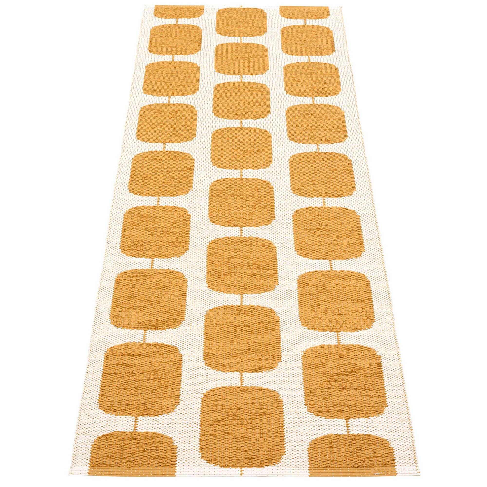 Gulvtæppe Sten  70   200 Cm  Ochre Vanilla