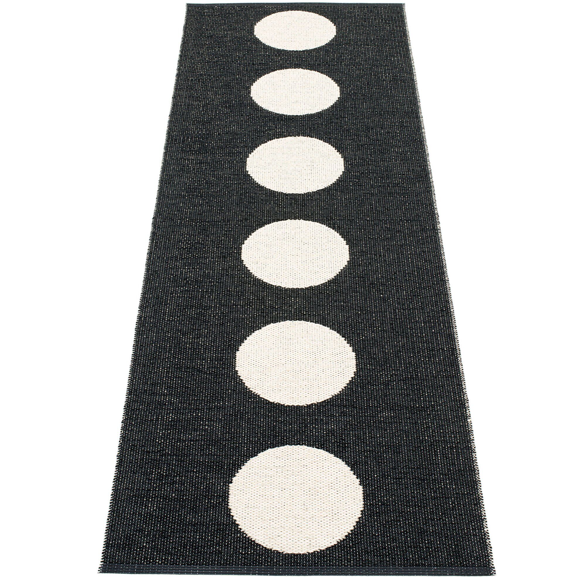 Gulvtæppe Vera  70   225 Cm  Black Vanilla