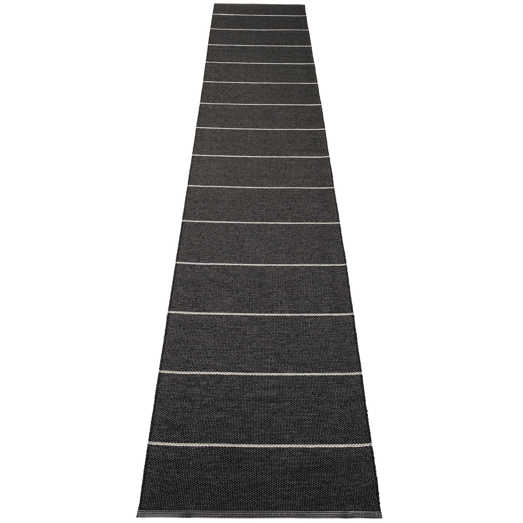 Pappelina Lea Gulvtæppe 375    70 Cm  Black Mint Vanilla