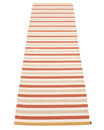Teo Gulvtæppe 70 Cm   240 Cm  Brick Beige Vanilla