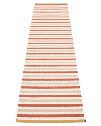 Teo Gulvtæppe 70 Cm   300 Cm  Brick Beige Vanilla