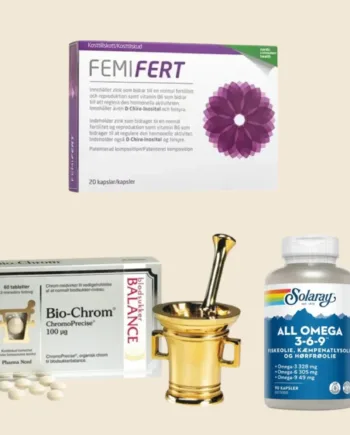 Pcos Kosttilskudspakke  Inositol  Chrom Og Omega-