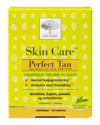 Perfect Tan Skin Care 180 Tab New Nordic