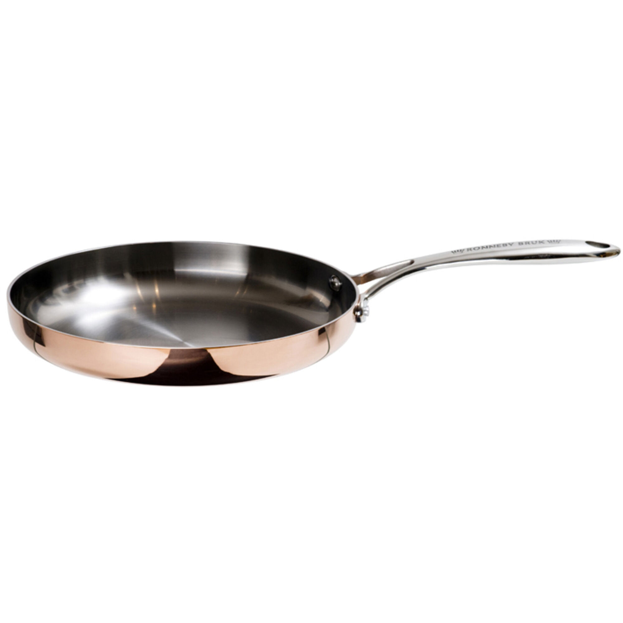 Kobber Stegepande  26 Cm