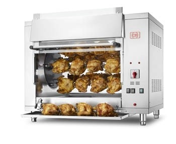 Rotiserie Elektrisk Kyllingegrill P7 20p Cb-italy 2p10- 96p
