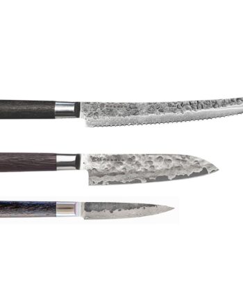Kuro Knivsæt   Dele  Brødsav  Petty  Santoku