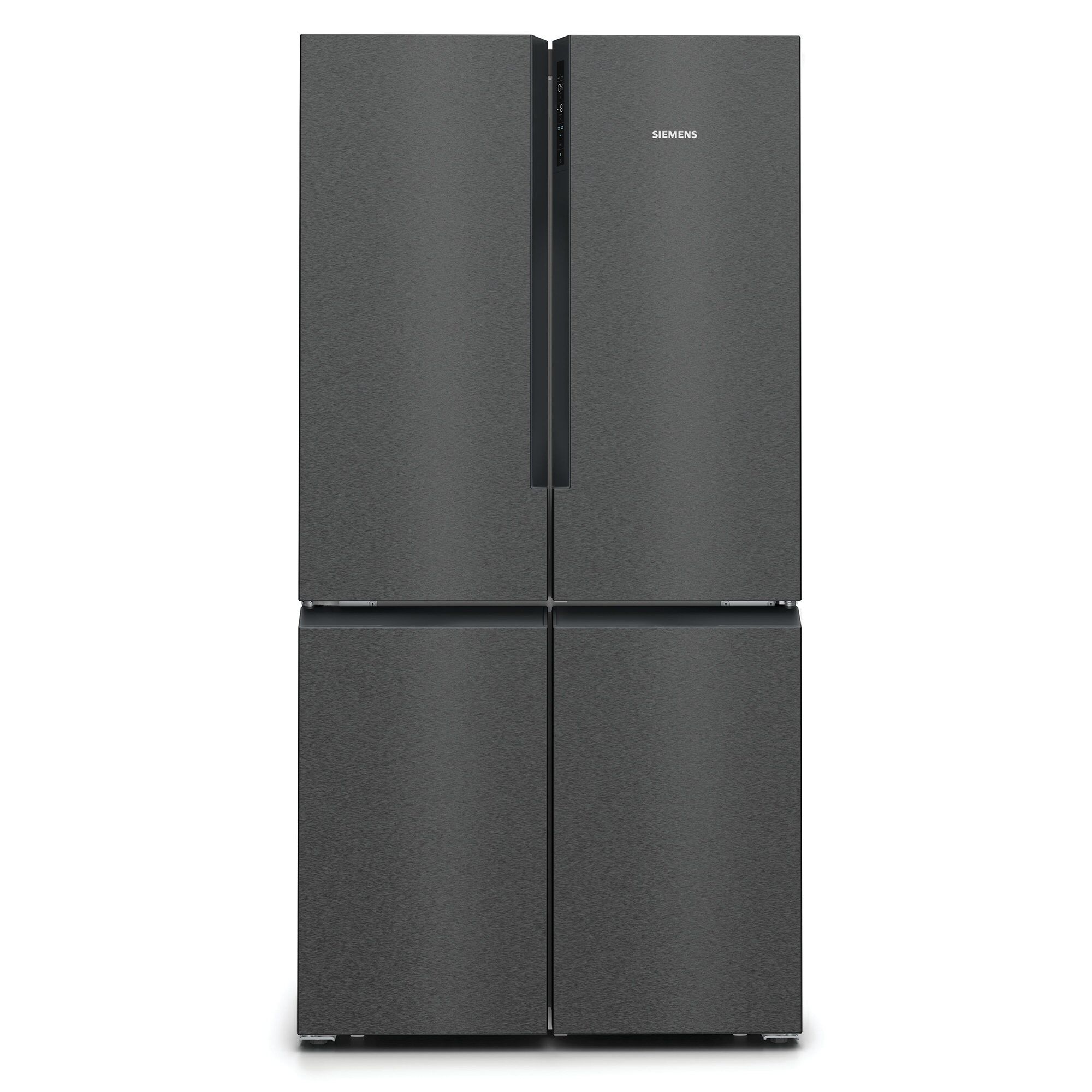 Kf96naxea Iq300 Fritstående Køle- Fryseskab 183x90 Cm  Black Steel