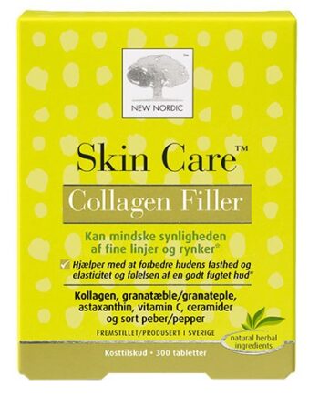 Skin Care Collagen Filler 300 Tabletter New Nordic