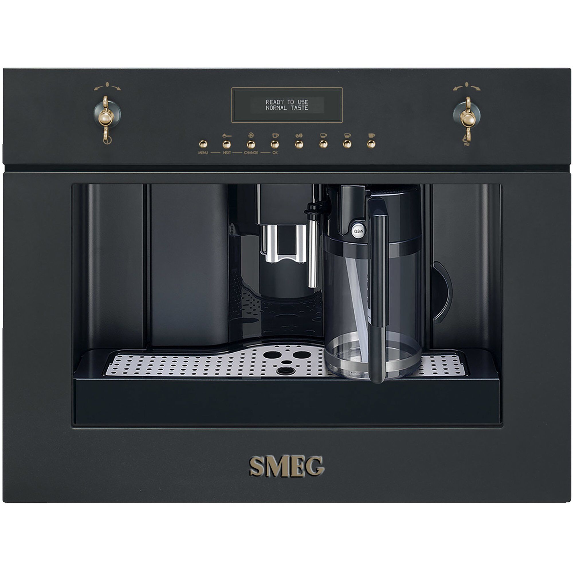 60 Cm Indbygget Kaffemaskine Antracit